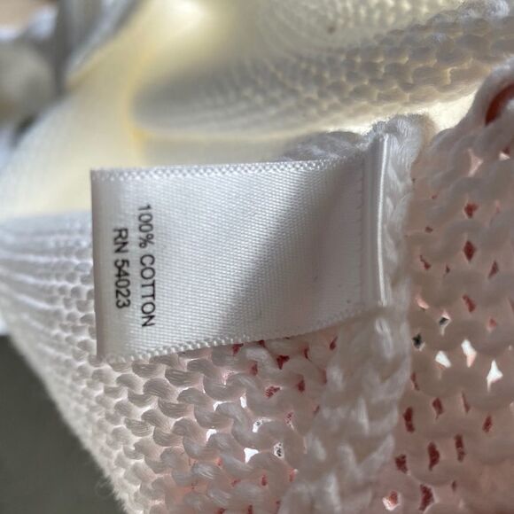 Banana Republic Milly‎ Collection White Cotton Sweater - Picture 5 of 8